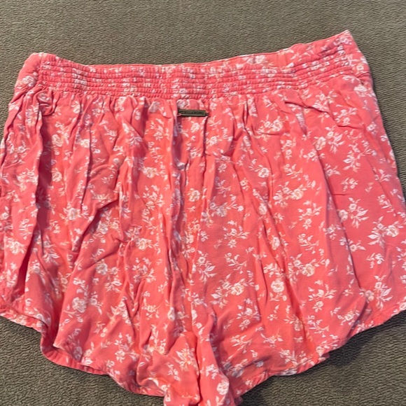 Billabong Shorts Size Medium Peach White Lightweight (BB) - Picture 5 of 6